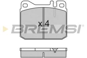 BREMSI BP2172 - B. PADS MERCEDES-BENZ