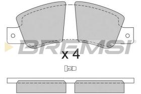 BREMSI BP2181 - PASTILLA DE FRENO