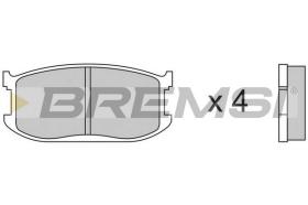 BREMSI BP2191 - B. PADS MAZDA