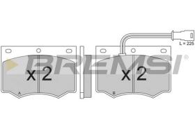 BREMSI BP2193 - B. PADS FORD