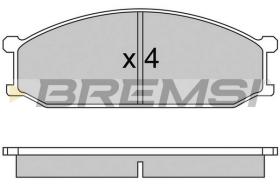 BREMSI BP2233 - B. PADS MITSUBISHI L300