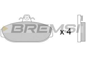 BREMSI BP2248 - B. PADS VOLVO