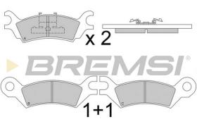 BREMSI BP2251 - B. PADS MAZDA