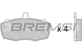 BREMSI BP2252 - B. PADS LAND ROVER, DAF, LTI, LDV