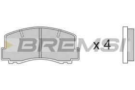 BREMSI BP2256 - B. PADS MITSUBISHI