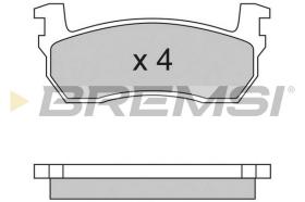 BREMSI BP2259 - B. PADS NISSAN