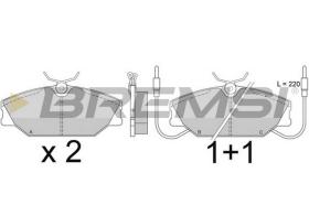 BREMSI BP2277 - B. PADS RENAULT