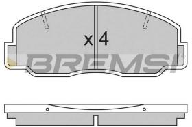 BREMSI BP2305 - B. PADS TOYOTA LITEACE