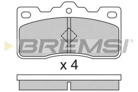 BREMSI BP2306 - B. PADS TOYOTA
