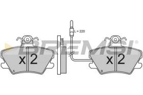BREMSI BP2310 - B. PADS ALPIN V6 RENAULT RAPID RENAULT 5