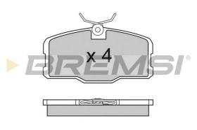 BREMSI BP2317 - B. PADS MERCEDES-BENZ