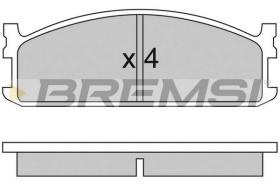 BREMSI BP2321 - B. PADS ISUZU, BEDFORD