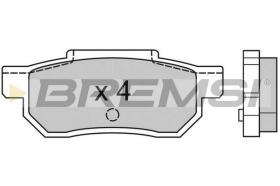 BREMSI BP2351 - B. PADS HONDA