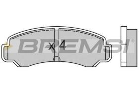 BREMSI BP2359 - B. PADS TOYOTA