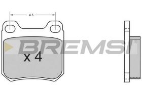 BREMSI BP2368 - 0