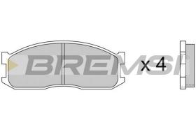 BREMSI BP2389 - B. PADS FORD, KIA, MAZDA