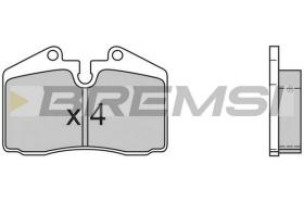 BREMSI BP2399 - B. PADS AUDI, FERRARI, PORSCHE