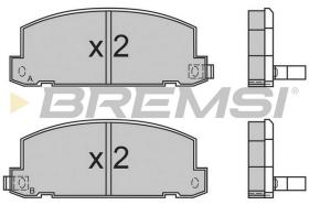 BREMSI BP2400 - B. PADS ISUZU