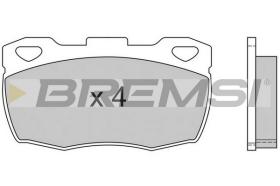 BREMSI BP2401 - B. PADS LAND ROVER