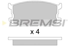 BREMSI BP2405 - B. PADS MAZDA