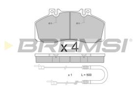 BREMSI BP2409 - B. PADS MERCEDES-BENZ