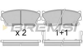 BREMSI BP2419 - B. PADS SUZUKI, GEO