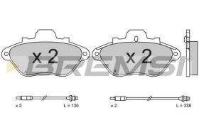 BREMSI BP2430 - B. PADS CITROEN