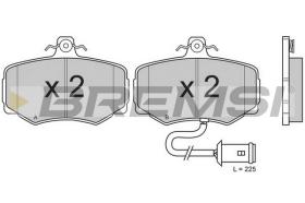 BREMSI BP2433 - B. PADS JAGUAR