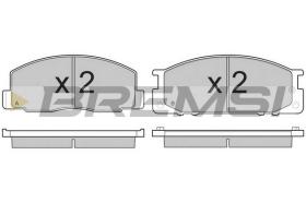 BREMSI BP2435 - B. PADS TOYOTA
