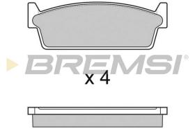 BREMSI BP2440 - B. PADS NISSAN