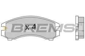 BREMSI BP2441 - B. PADS NISSAN, SUZUKI