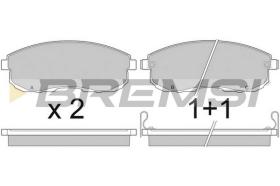 BREMSI BP2443 - B. PADS NISSAN