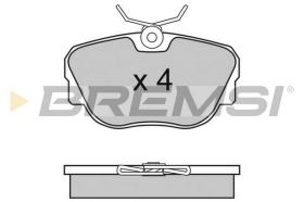 BREMSI BP2451 - B. PADS BMW, LAND ROVER