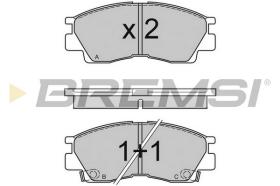 BREMSI BP2453 - B. PADS MITSUBISHI