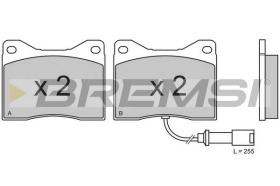 BREMSI BP2460 - B. PADS FORD SIERRA COSWORTH FORD SIERRA