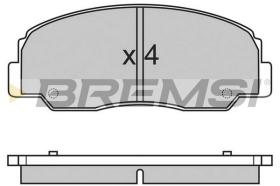 BREMSI BP2461 - B. PADS DAIHATSU
