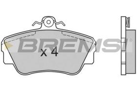 BREMSI BP2464 - B. PADS VOLVO