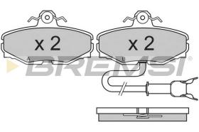 BREMSI BP2467 - B. PADS JAGUAR