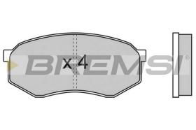 BREMSI BP2476 - B. PADS MAZDA