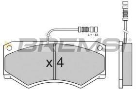 BREMSI BP2486 - B. PADS MERCEDES-BENZ
