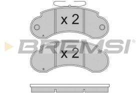 BREMSI BP2490 - B. PADS MERCEDES-BENZ, PUCH