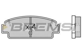BREMSI BP2492 - B. PADS TOYOTA