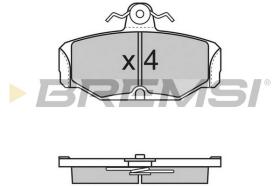 BREMSI BP2500 - B. PADS FORD, CATERHAM, TVR, AC