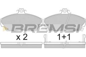 BREMSI BP2502 - 0