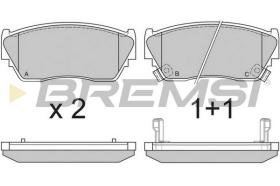BREMSI BP2511 - B. PADS NISSAN