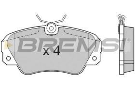 BREMSI BP2514 - B. PADS OPEL