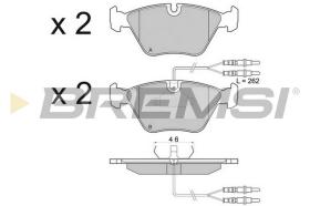 BREMSI BP2523 - B. PADS PEUGEOT