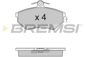 BREMSI BP2532 - 0