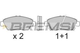 BREMSI BP2546 - B. PADS HONDA