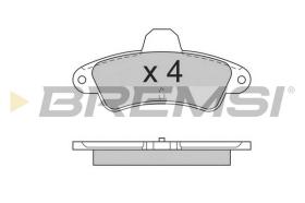 BREMSI BP2562 - B. PADS FORD